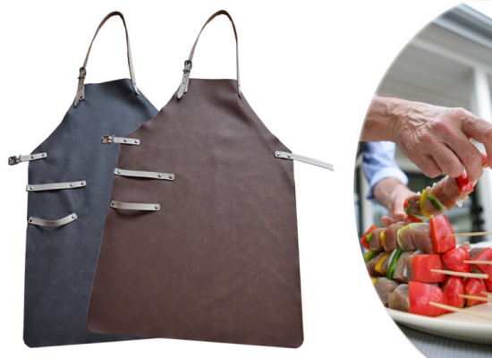 Deal Donkey - Schort Van Kunstleder - Voor Echte Bbq- En Grillmasters