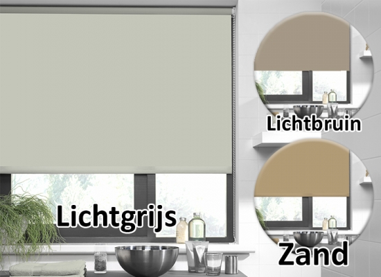 Deal Donkey - Verduisterend Rolgordijn In Zand, Lichtbruin Of Lichtgrijs