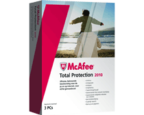 Dixons Dagdeal - Mcafee Total Protection 2010 3-User Nl (Pc)