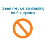 Doebie - Geen nieuwe aanbieding tot 5 augustus