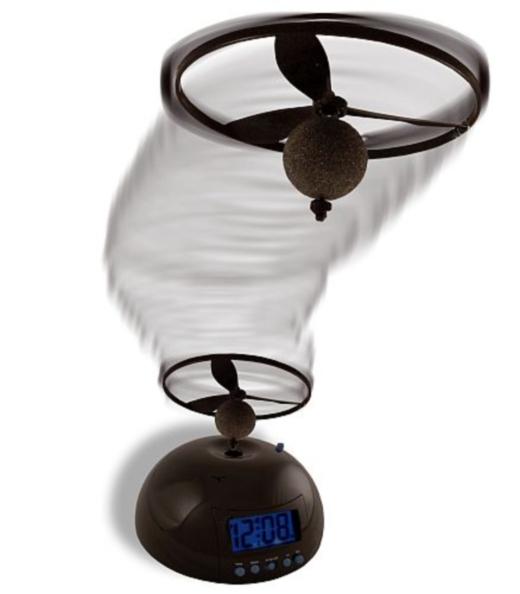 Gadgetknaller - Flying Alarm Clock - Sint Tip!