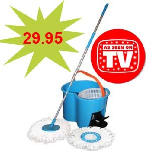 Gave Aktie - 360 Spin Mop, bekend van TV!