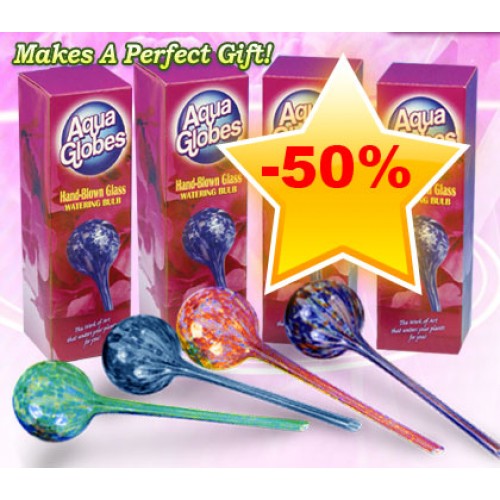 Gave Aktie - Aqua Globes automatische bewatering zeer decoratief