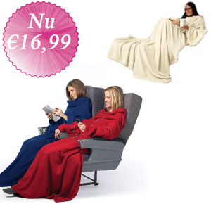 Gave Aktie - De Snoozie, De Ideale Leesdeken Met Mouwen Gave Aktie - De Snoozie, De Ideale Leesdeken Met Mouwen