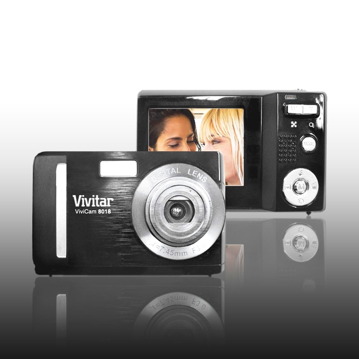 Gave Aktie - Digitale Camera Met 8 Megapixels Vivicam 8018