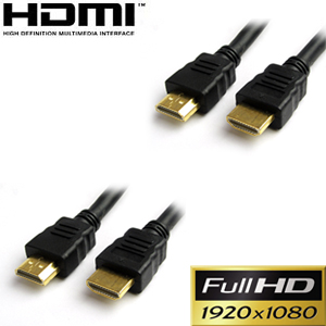 Gave Aktie - Hdmi Kabels Verguld 2X 2 M