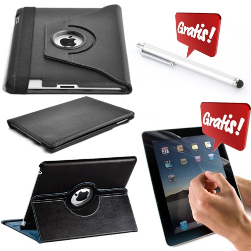 Gave Aktie - iPad 360 Leren Case