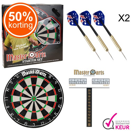 Gave Aktie - Master Darts Micheal van Gerwen Editie