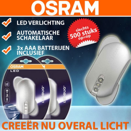 Gave Aktie - OSRAM Ledbug 6 pack