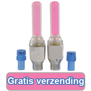 Gave Aktie - Roze Velgverlichting