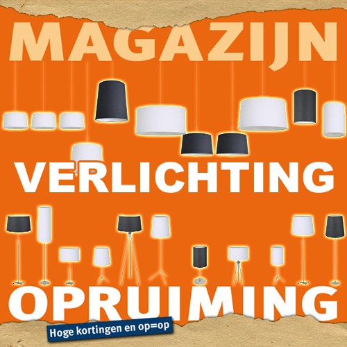 Gave Aktie - Verlichting Magazijnopruiming