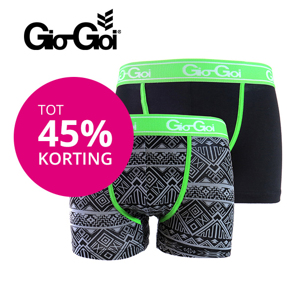 Goeiemode (m) - 2-pack boxers van Gio Goi