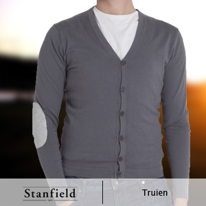 Goeiemode (m) - Stanfield V-neck Cardigans