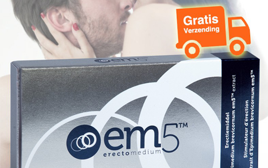 Group Actie - Em5 Pk - 6 Capsules - Erectiepillen Gratis Verzending!