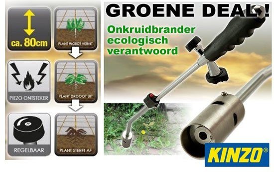 Group Actie - Kinzo Lichtgewicht Onkruidbrander