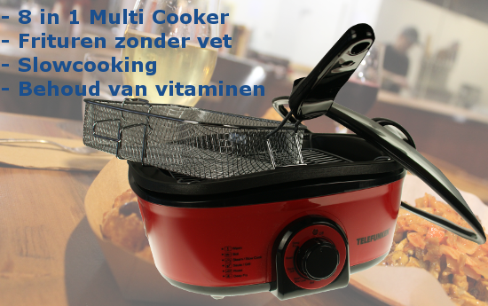 Group Actie - Telefunken Multicooker 8 In 1