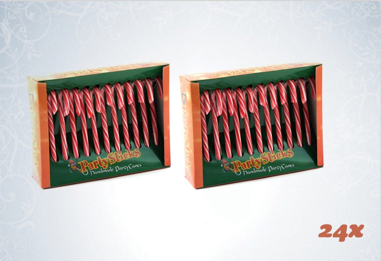 Group Actie - Vanaf € 4,95 - Twee Of Meer Dozen Candy Canes. De Enige Echte Originele Kerst Zuurstokken !