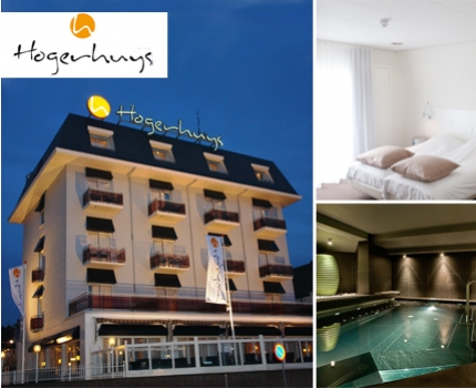 Groupdeal - 1/2/3- overnachtingen voor 2 in Hotel Hogerhuys**** incl. uitgebreide champagneontbijt en toegang tot het goddelijke Azzuro Wellness!