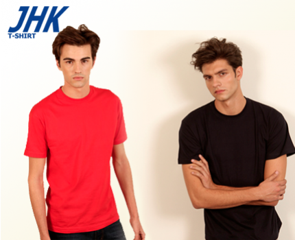 Groupdeal - 10-pack regular t-shirts van het merk JHK