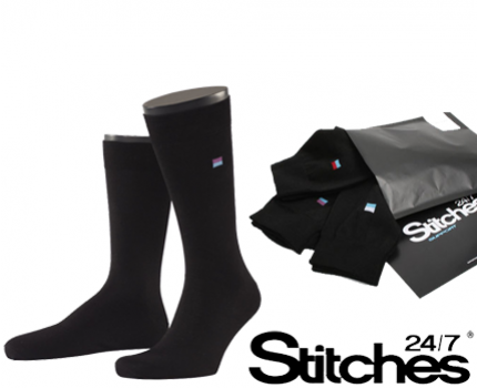 Groupdeal - 3 paar sokken van 24/7 Stitches