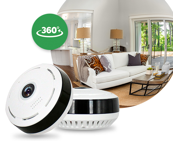 Groupdeal - 360° Fisheye IP-Camera