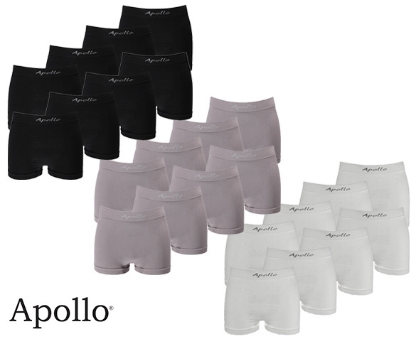 Groupdeal - 8-pack Naadloze Apollo Boxershorts!