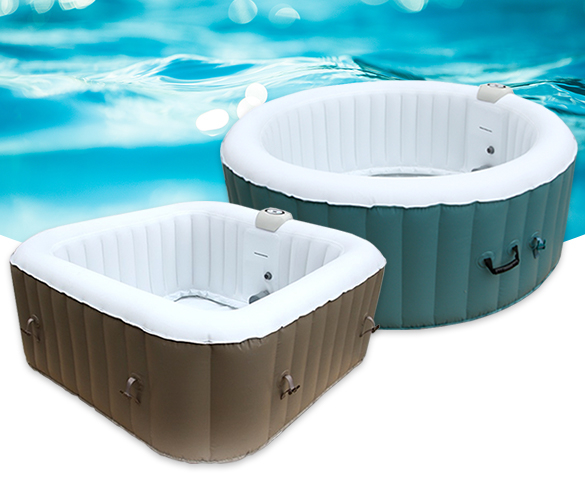 Groupdeal - AquaMax Opblaasbare Jacuzzi