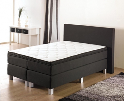 Groupdeal - Complete luxe boxspringset incl matrassen, hoofdbord en 2 gratis kussens!