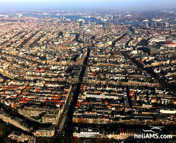 Groupdeal - Helikoptervlucht boven Amsterdam