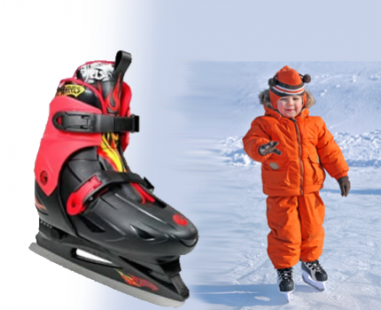 Groupdeal - Kinderschaatsen! Powerslide hotwheels Ice Skates!