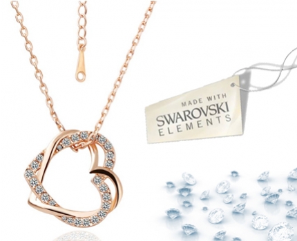 Groupdeal - Schitterende hanger van Swarovski elements!