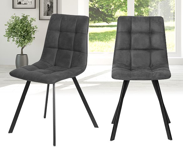 Groupdeal - Set van 2 Eetkamerstoelen Lisa