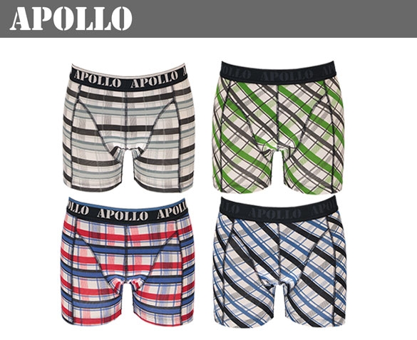 Groupdeal - VIER Apollo Herenboxershorts