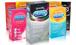 Groupon - 1 Of 2 Pakketten Van 60 Durex Assorti Condooms