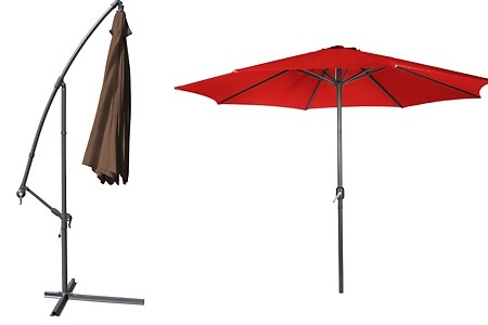 Groupon - 3 m or 3,5 m tuinparasol