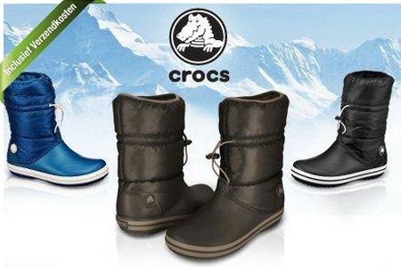 Groupon - € 39 Voor Een Paar Warme Crocs Crocband™ Winterboots Voor Dames - Inclusief Verzendkosten (Waarde € 69)