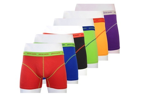 Groupon - 6 Pierre Cardin boxershorts