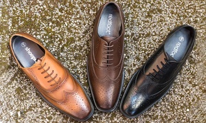 Groupon - Leren Brogues Voor Mannen