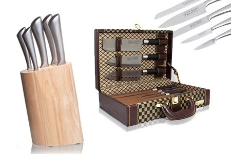 Groupon - Muller Cuisine 6-, 9- of 32-delige messensets met gratis bezorging (€ 49,99)