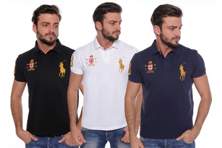 Groupon - Ralph Lauren Polo’s In Wit, Blauw Of Zwart (Vanaf € 44,95, Incl. Verzendkosten)