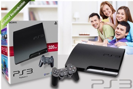 Groupon - Verken Nieuwe Werelden Met Een Playstation 3 Slim 320 Gb Met 1 Of 2 Controllers, Inclusief Verzendkosten (Vanaf € 219)