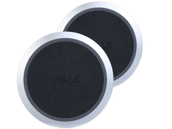 iBood - 2x iWalk Draadloze Lader | Qi | Zwart