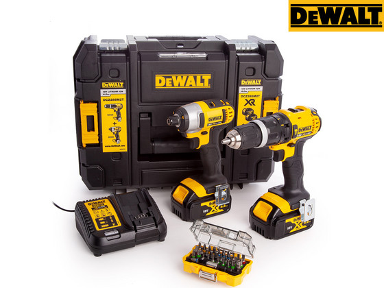 iBood - DeWalt 18 V Accu Boorset + Bitset