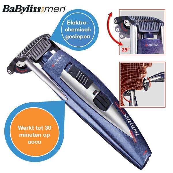 iBood Health & Beauty - Babyliss for Men E863E baartrimmer