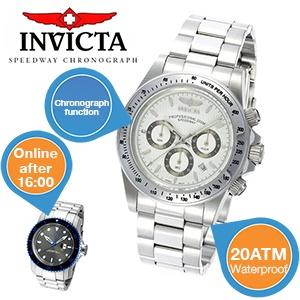 iBood Health & Beauty - Invicta Speedway Chronograph 9211 Quartz Horloge (online van 00.00 t/m 15.59)