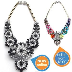 iBood Health & Beauty - Statement ketting ? de mode musthave van lente-zomer 2014! - Zwart (online van 00:00-12:59)