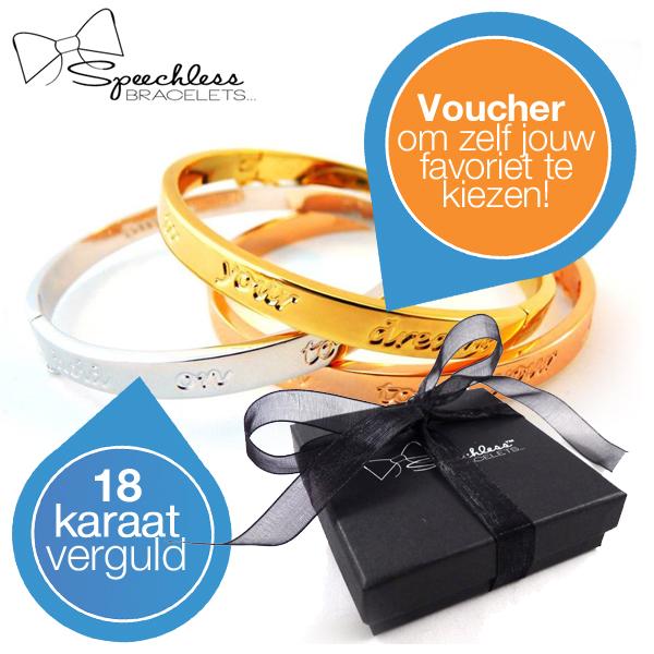 iBood Health & Beauty - Voucher 18 karaat vergulde armband