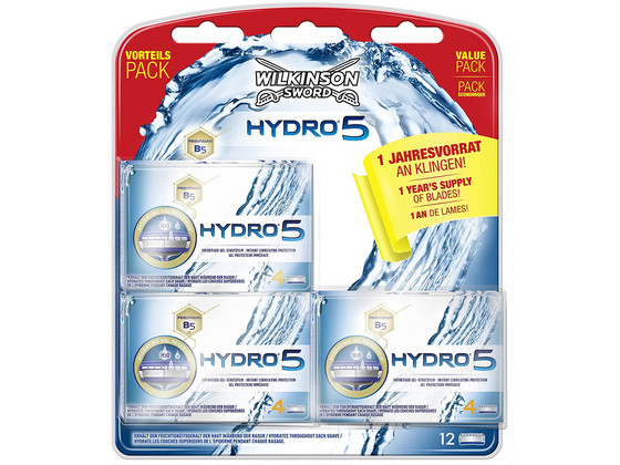 iBood Home & Living - 12x Wilkinson Hydro Scheermesje