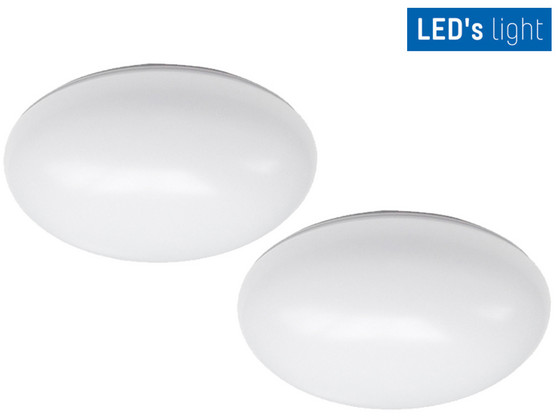 iBood Home & Living - 2x LED Plafonnière | 12 W