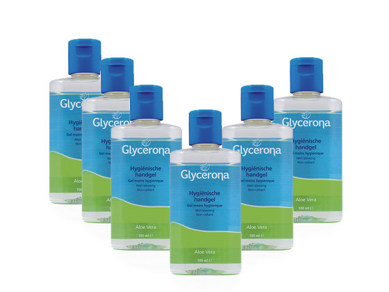 iBood Home & Living - 6x Glycerona Hygiënische Handgel